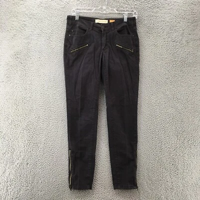 Pilcro And The Letterpress Skinny Pants Womens (actual 30x28) Gray Low Rise Zip - Изображение 1 из 4