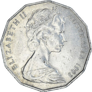 [#1454947] Coin, Australia, 50 Cents, 1983
