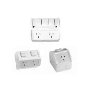 Weatherproof 1 2 3 GPO Power Point Waterproof 10A IP53 Single Double SAA - Picture 1 of 4