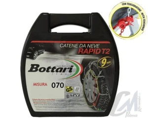 Catene da neve a rombo 9 mm "RAPID T2" 70 8817N MISURA 200/55-390 - Imagen 1 de 6