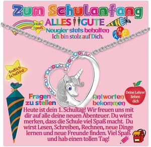 Einschulung Geschenk Mädchen Geschenke Zum Schulanfang Kette Schuleinführung Sch - Bild 1 von 6