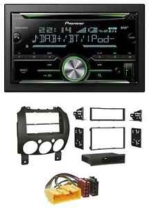 Pioneer Bluetooth MP3 DAB 2DIN USB CD Autoradio für Mazda 2 (ab 2007)