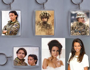 Michelle Keegan, Coronation Street, Photo Keyring / bag tag, clear plastic, - Picture 1 of 9