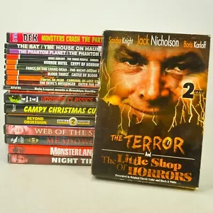 20 Vintage Horror DVDs - Bela Lugosi Vincent Price Dread Central - See Titles - Picture 1 of 10
