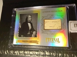 /50 2024 Eternal Cuts History Relic Franz Liszt - Picture 1 of 5