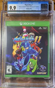 Mega Man 11 Microsoft Xbox One 2018 Y Folds Sealed New CGC 9.9 A++ - Picture 1 of 3