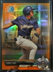 BB - 2017 - Bowman Chrome - Orange Refractor - Corey Ray - 14/25 - BDC-98 - Bild 1 von 2