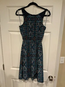 Athleta blaues Kleid mit Paisleymuster, Größe 2XS - Bild 1 von 6