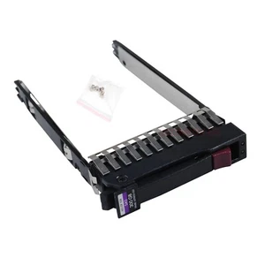 HP Tray Caddy 2.5" SAS SATA Proliant DL380 DL360 G4 G5 G6 G7 500223-001 Screws - Picture 1 of 11