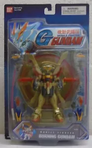 Gundam Mobile Fighter Burning Gundam 4.5" Figure Bandai #11331 SEALED NEW - Picture 1 of 2