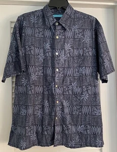 TORI RICHARD Mens Floral Hawaiian 100% Cotton Lawn Button Camp Honolulu M 2330 - Picture 1 of 12