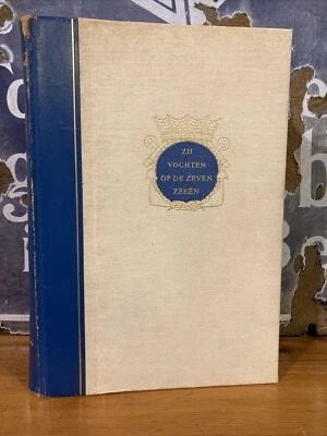 Nice Dutch "Zij Vochten op de Zeven Zeeen" Danish Navy WWII Book, Bezemer 1954 - Image 1 of 4