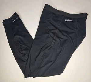 Columbia Base Layer Men's X Large Black Omni-Heat Pull On Bottoms Pre owned - Picture 1 of 10
