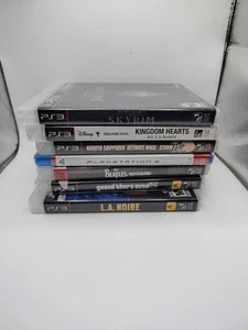 Play Station 3 Spiele Lot Skyrim Grand Theft Auto Kingdom Hearts Rockband - Bild 1 von 9