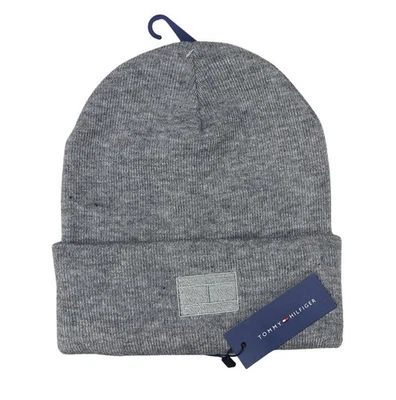 Tommy Hilfiger Fantasma Logo Bordado Plegable Para Hombre Invierno Gorro Sombrero OSFM NUEVO CON ETIQUETAS Foto 1 de 4