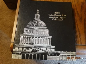 2006 U.S. Mint American Legacy Collection PROOF Coin Set 2 Silver Dollars Nice! - Picture 1 of 5