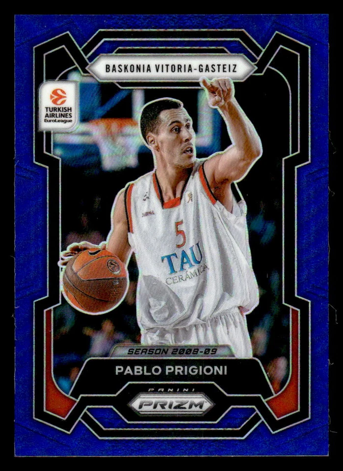 Pablo Prigioni 2023-24 Panini Prizm EuroLeague #134 Blue #079/199 - Image 1 of 1