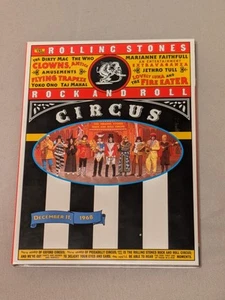 The Rolling Stones Rock & Roll Circus Very Good Condition w Book Recorded. - Imagen 1 de 7