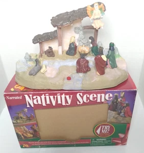 Belén Gemmy Vintage Nuevo Musical Narrado Iluminar Jesús - Imagen 1 de 17