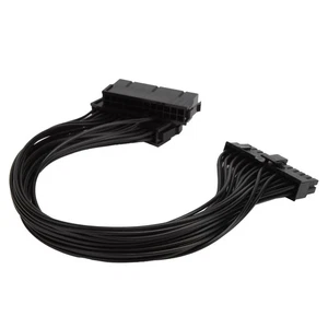 5x Dual Power Supply Start Cable ATX 24Pin To Motherboard Synchronous Extens NEW - Afbeelding 1 van 12