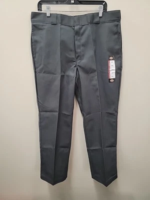 NWT Dickies 874 Work Pants Mens 38x28 Grey Original Fit Durable Workwear  - Image 1 of 4