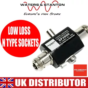 DIAMOND SP-3000 Static Discharge Protector Low Loss N type Connectors. - Picture 1 of 2