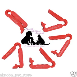 5 Small (38mm) Reusable Umbilical Naval Cord Clamp Whelping Kit Puppy Dog Kitten - Picture 1 of 9