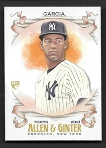 2021 Topps Allen and Ginter #114 Deivi Garcia RC New York Yankees - Picture 1 of 1
