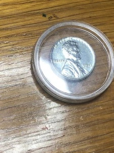 1943p Steel War Penny genuino pieza de historia de gran calidad - Imagen 1 de 2