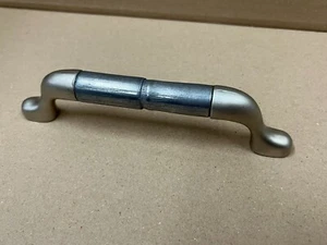 Turnstyle Designs Cabinet Drawer Handle Alupewt/Nickel Bamboo 128mm D1165 - Picture 1 of 11