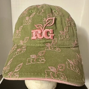 Realtree Girl Green Pink RG Cap Hat Embroidered Adjustable Strapback OS Cotton - Picture 1 of 7