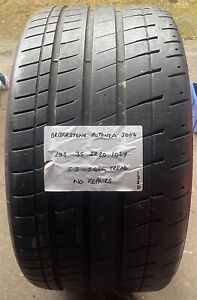 Bridgestone Potenza S007 295 35 ZR20 105Y tyre. 5.3-5.6mm tread. No repairs