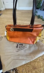 Buxton Color Block Leather Shoulder Bag With Long Strap Option! - Picture 1 of 17