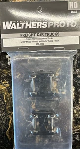 Walthers HO #920-2035 Roller Bearing Caboose Trucks w/33" Metal Wheels - 1 Pair - Picture 1 of 6