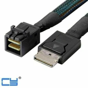 OCuLink PCIe PCI-Express SFF-8611 4i to SFF-8643 SSD Data Active Cord 50cm - Picture 1 of 11