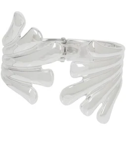 Bracciale con ventaglio sculputrale Robert Lee Morris Z1 $75 - Foto 1 di 5