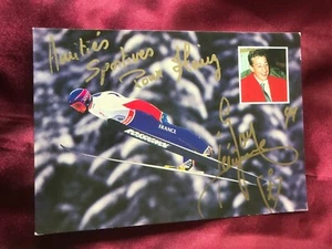 Autogramm JEROME GAY-Skispringen FRANKREICH-Olympia 92/98-Jérôme-handsigniert-AK - Picture 1 of 2
