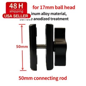 Clip adattatore testa a sfera in lega di alluminio 17 mm per fotocamera Gopro Hero10 9 - Foto 1 di 13