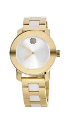 RELOJ PULSERA MUJER MOVADO BOLD 3600892 ESFERA BLANCA DOS TONOS BLANCO/ORO Foto 1 de 4