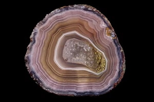 Seltener Achat/ Agate aus Mexiko/ Mexico, Fundstelle El Sueco! - Bild 1 von 5