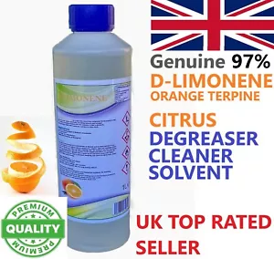 D Limonen Orange Terpen 97 % Zitrusentfetter Lösungsmittel Reiniger 9ml-10L KOSTENLOSER VERSAND - Bild 1 von 3