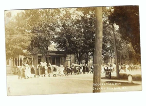 RPPC Sackets Hafen New York Dekorationstag - Bild 1 von 2