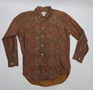 Vintage Banana Republic Safari & Travel Button Down Shirt, Floral Print LRG - Picture 1 of 14