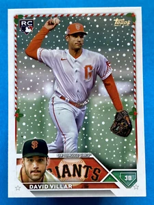 2023 Topps Holiday David Villar #H161 - Bild 1 von 2