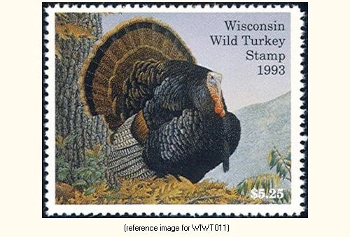 D2K Wisconsin Wild Turkey 1993 $5.25 - Image 1 of 1
