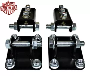 Bolt On Traction Bar Mounts for 2011-2020 Chevy GMC 2500 3500 & Ford F250 F350 - Foto 1 di 8
