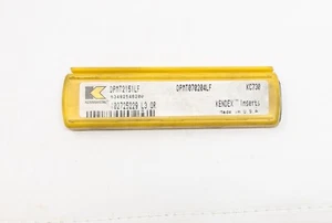 Paquete de 2 insertos de carburo de torneado indexables KENNAMETAL DPMT21,51LF grado KC730 - Imagen 1 de 2