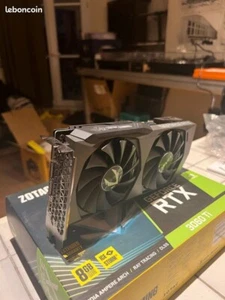 ZOTAC GeForce RTX 3060 Ti Twin Edge OC Gaming 8Go GDDR6 Carte Graphique - Photo 1/5