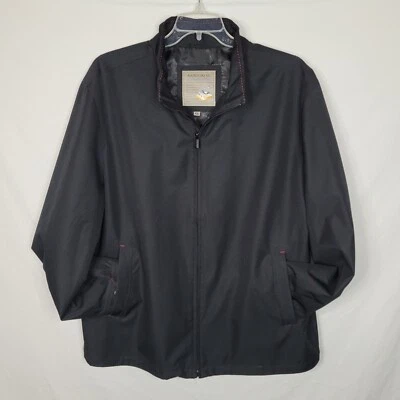 Rainforest Black Jacket Mens 2XL Windproof Rainproof Membrane System Activewear - Image 1 of 4