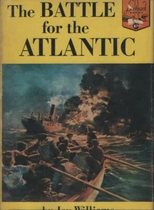 WORLD LANDMARK#87, THE BATTLE FOR THE ATLANTIC, HC, DJ, 1959 - Picture 1 of 7